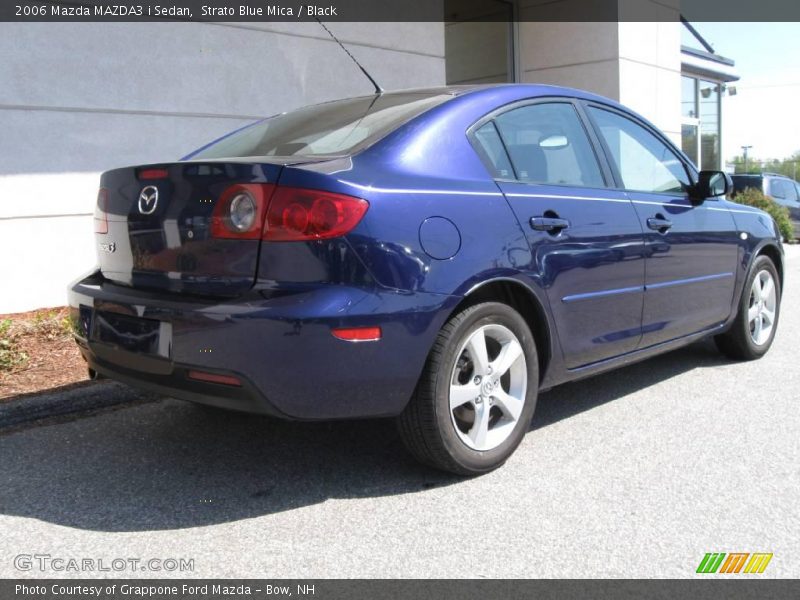 Strato Blue Mica / Black 2006 Mazda MAZDA3 i Sedan