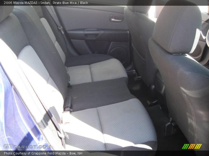 Strato Blue Mica / Black 2006 Mazda MAZDA3 i Sedan