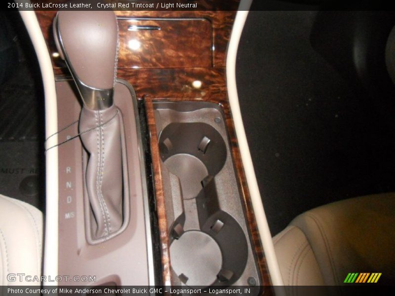 Crystal Red Tintcoat / Light Neutral 2014 Buick LaCrosse Leather