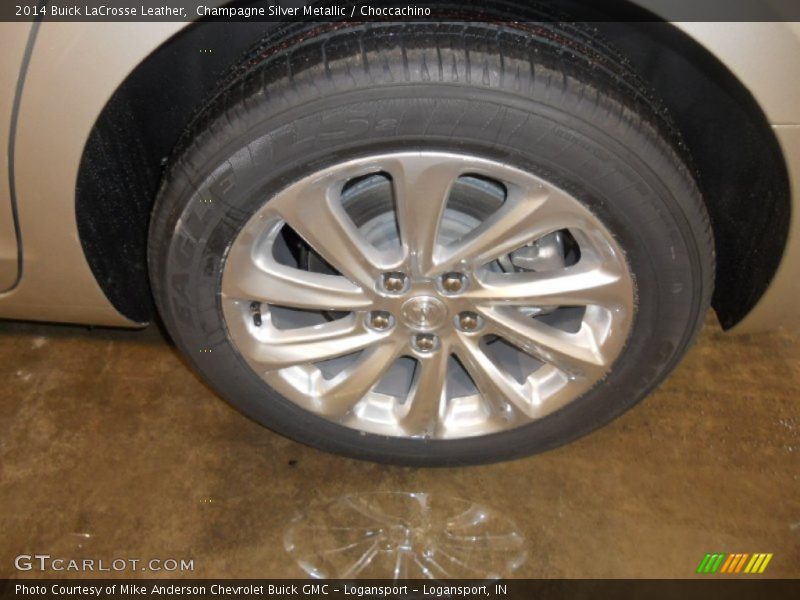 Champagne Silver Metallic / Choccachino 2014 Buick LaCrosse Leather