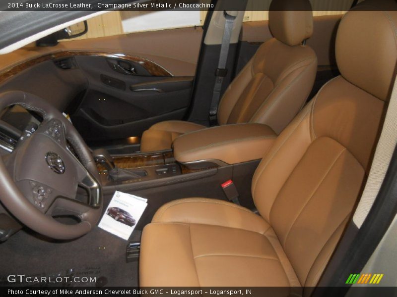 Champagne Silver Metallic / Choccachino 2014 Buick LaCrosse Leather