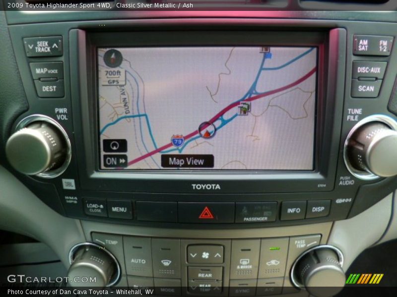 Classic Silver Metallic / Ash 2009 Toyota Highlander Sport 4WD