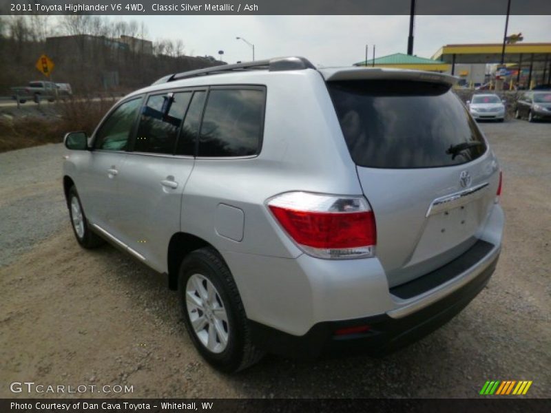 Classic Silver Metallic / Ash 2011 Toyota Highlander V6 4WD