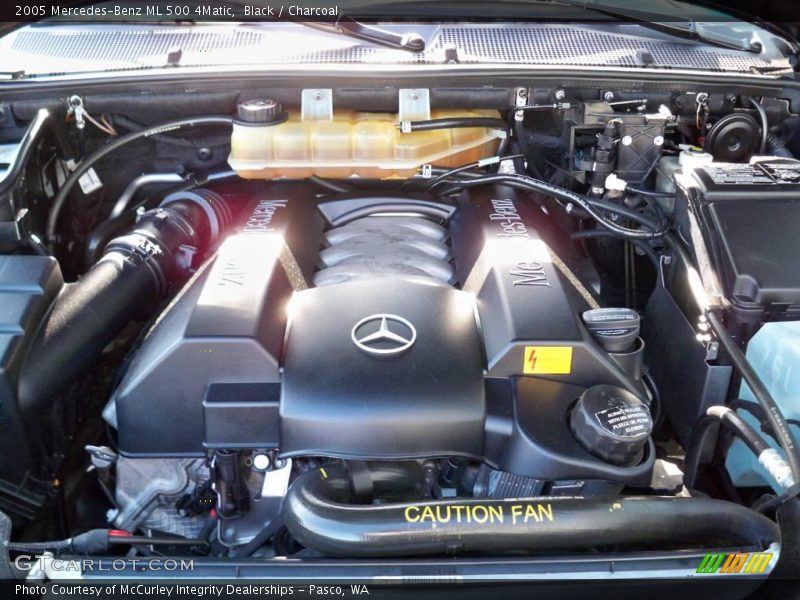 Black / Charcoal 2005 Mercedes-Benz ML 500 4Matic