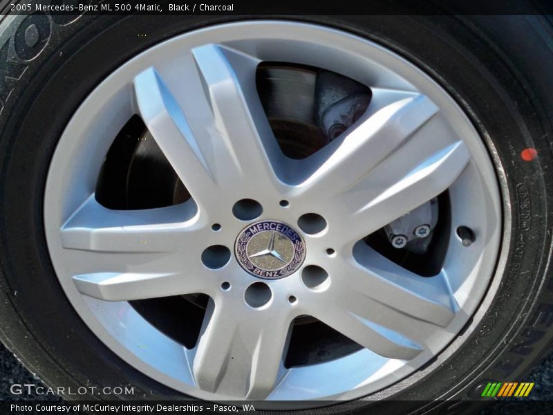 Black / Charcoal 2005 Mercedes-Benz ML 500 4Matic