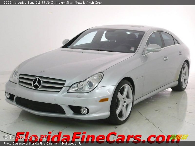 Iridium Silver Metallic / Ash Grey 2006 Mercedes-Benz CLS 55 AMG