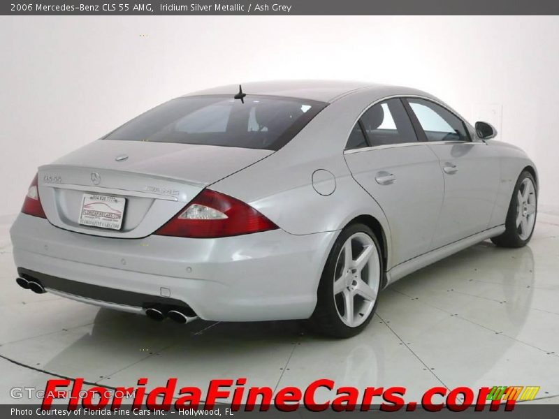 Iridium Silver Metallic / Ash Grey 2006 Mercedes-Benz CLS 55 AMG