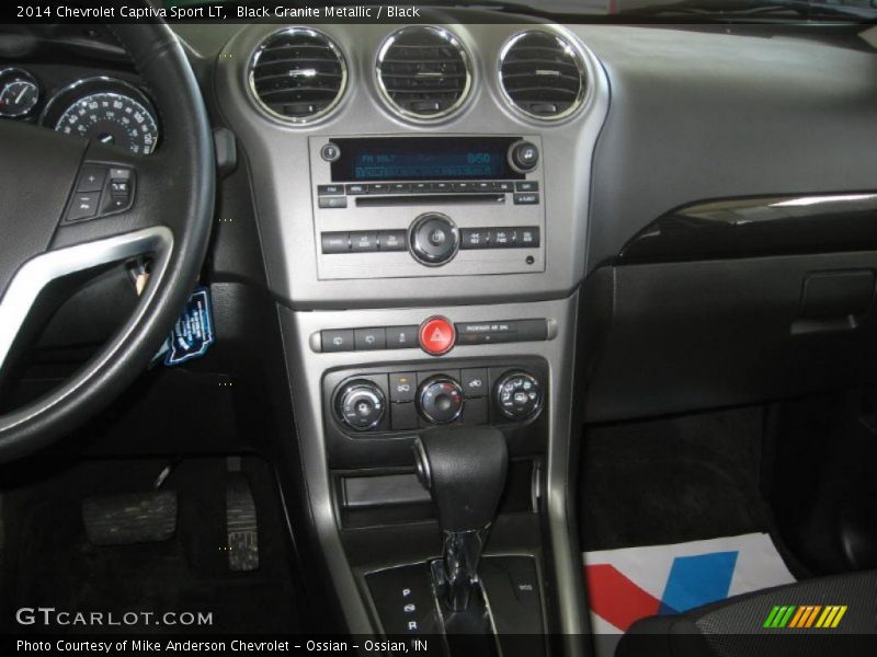 Black Granite Metallic / Black 2014 Chevrolet Captiva Sport LT