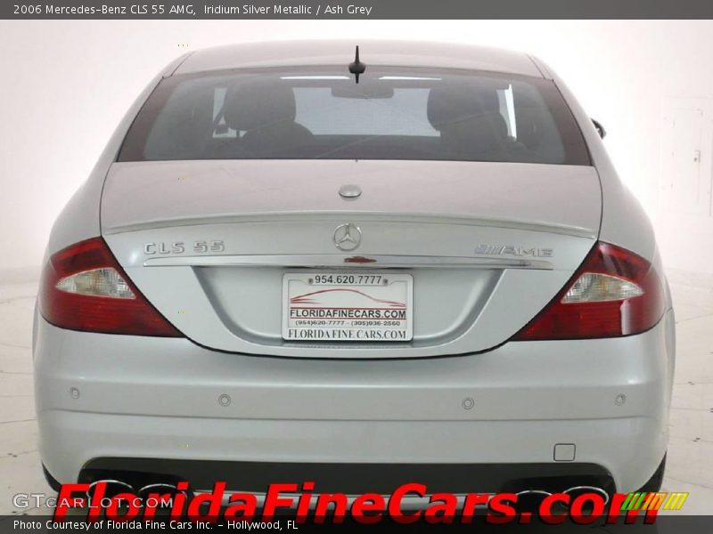 Iridium Silver Metallic / Ash Grey 2006 Mercedes-Benz CLS 55 AMG
