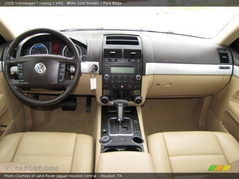 White Gold Metallic / Pure Beige 2008 Volkswagen Touareg 2 VR6