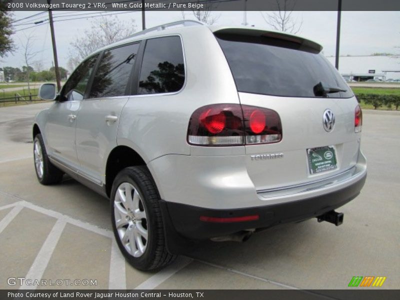 White Gold Metallic / Pure Beige 2008 Volkswagen Touareg 2 VR6