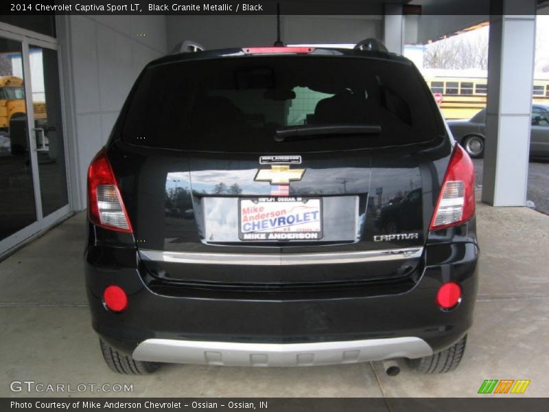 Black Granite Metallic / Black 2014 Chevrolet Captiva Sport LT
