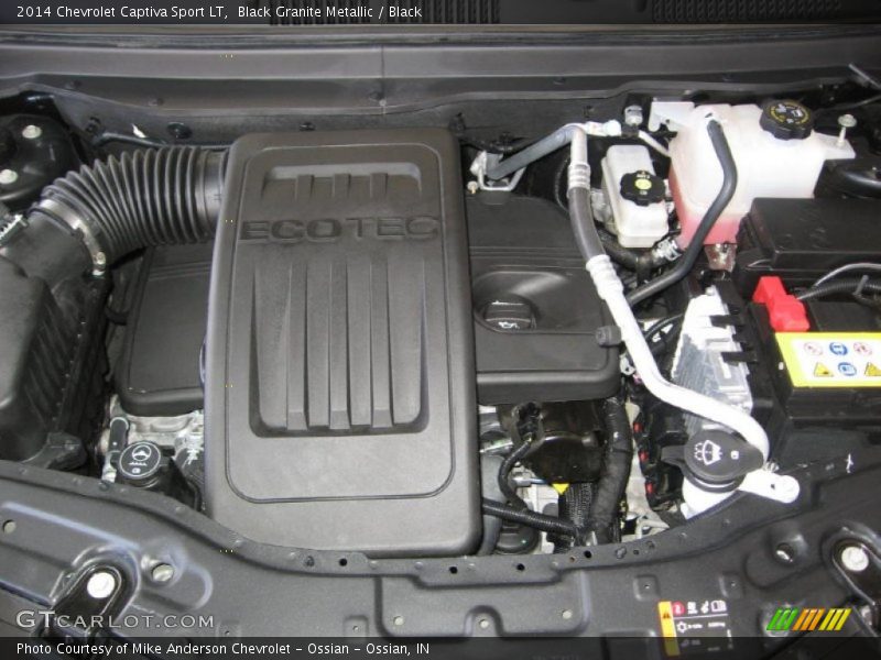 Black Granite Metallic / Black 2014 Chevrolet Captiva Sport LT