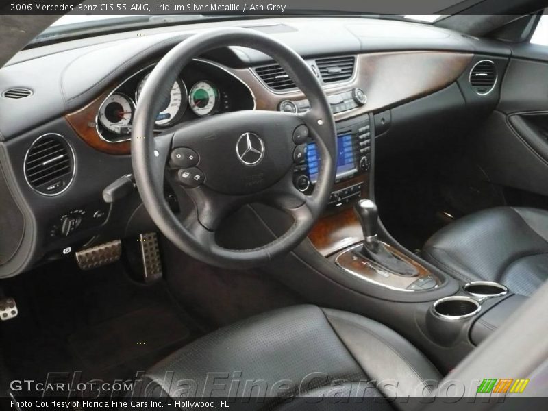 Iridium Silver Metallic / Ash Grey 2006 Mercedes-Benz CLS 55 AMG