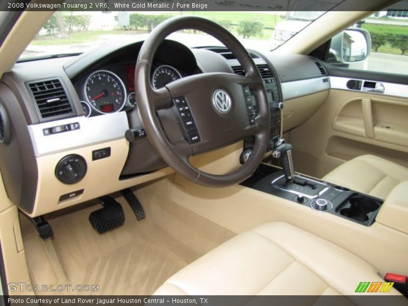  2008 Touareg 2 VR6 Pure Beige Interior