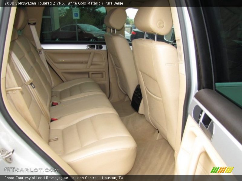 White Gold Metallic / Pure Beige 2008 Volkswagen Touareg 2 VR6