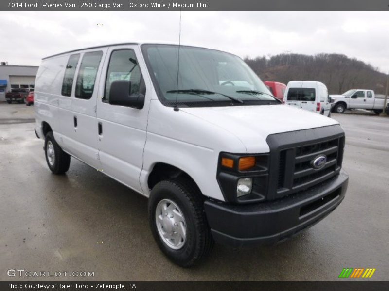 Oxford White / Medium Flint 2014 Ford E-Series Van E250 Cargo Van