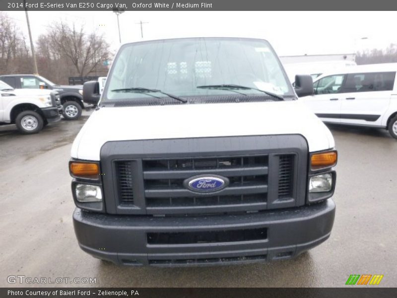 Oxford White / Medium Flint 2014 Ford E-Series Van E250 Cargo Van