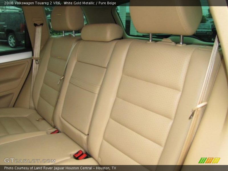 White Gold Metallic / Pure Beige 2008 Volkswagen Touareg 2 VR6