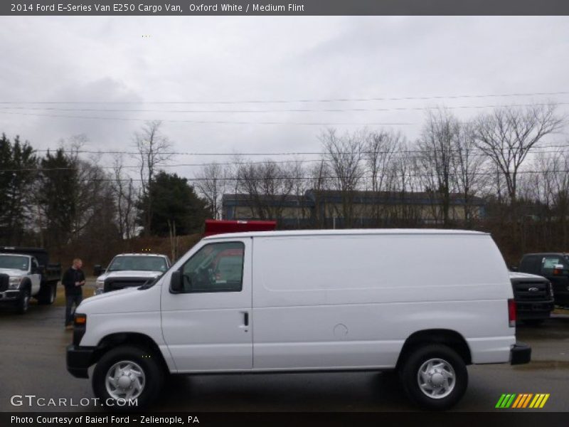 Oxford White / Medium Flint 2014 Ford E-Series Van E250 Cargo Van