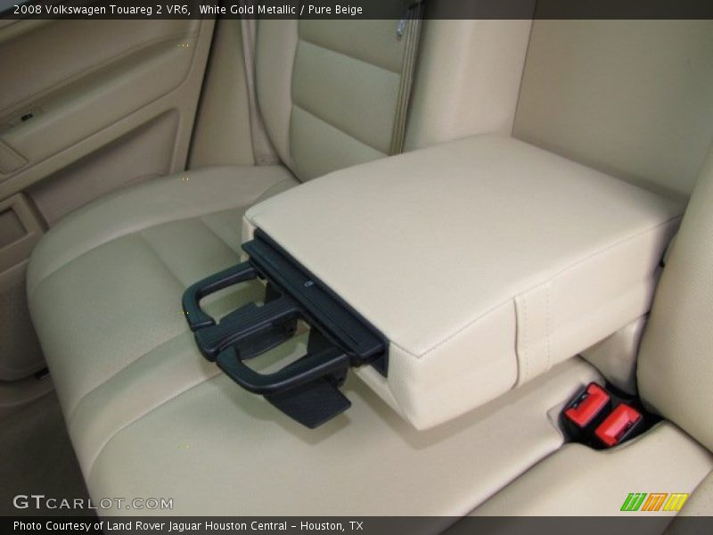 White Gold Metallic / Pure Beige 2008 Volkswagen Touareg 2 VR6