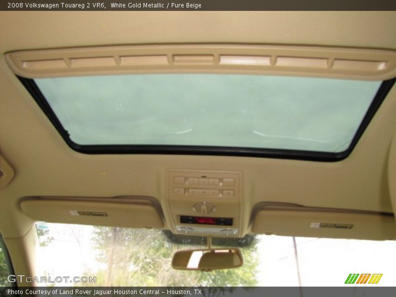 White Gold Metallic / Pure Beige 2008 Volkswagen Touareg 2 VR6