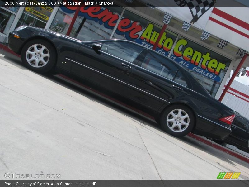 Black / Charcoal 2006 Mercedes-Benz S 500 4Matic Sedan