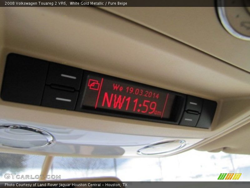 White Gold Metallic / Pure Beige 2008 Volkswagen Touareg 2 VR6