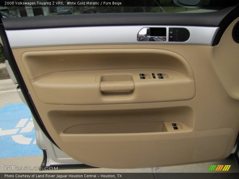 White Gold Metallic / Pure Beige 2008 Volkswagen Touareg 2 VR6
