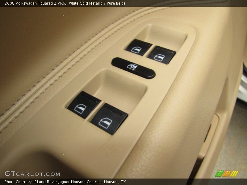 White Gold Metallic / Pure Beige 2008 Volkswagen Touareg 2 VR6