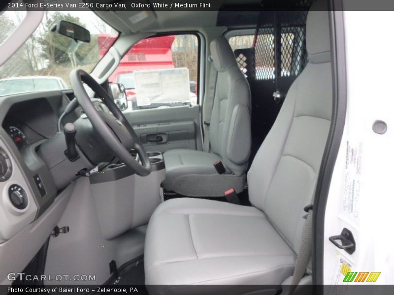 Oxford White / Medium Flint 2014 Ford E-Series Van E250 Cargo Van