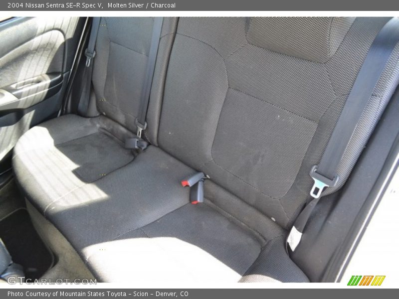 Molten Silver / Charcoal 2004 Nissan Sentra SE-R Spec V