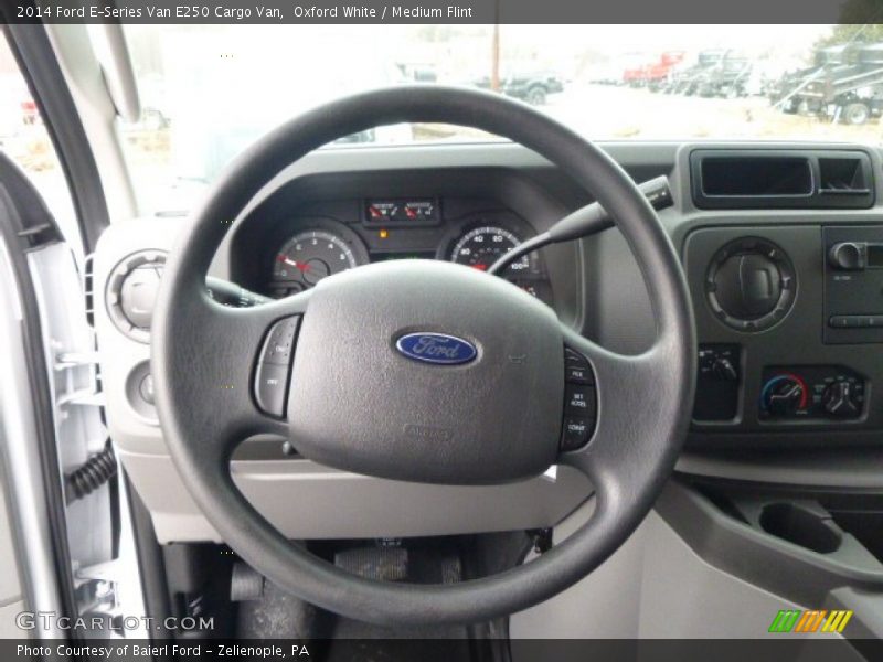 Oxford White / Medium Flint 2014 Ford E-Series Van E250 Cargo Van
