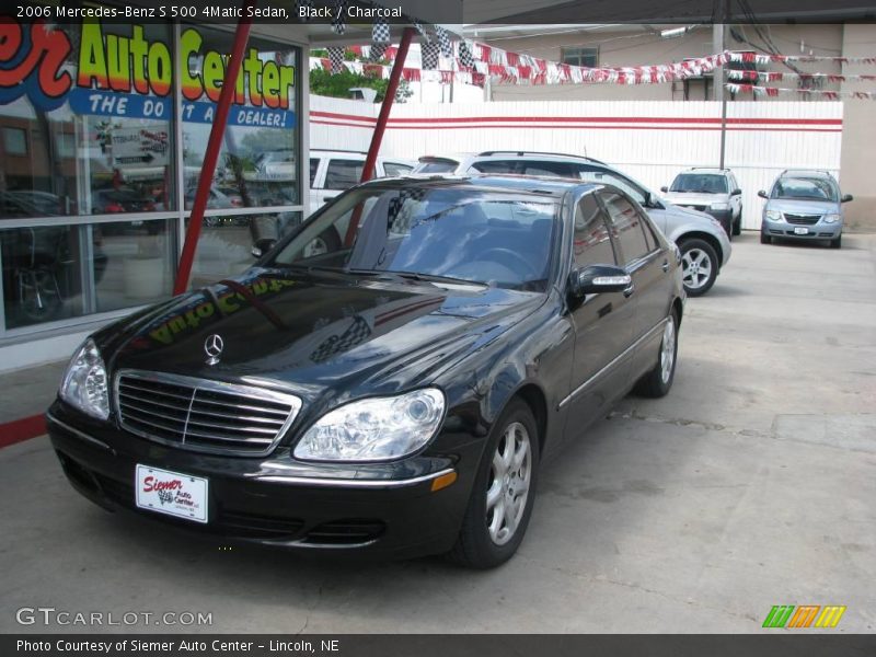 Black / Charcoal 2006 Mercedes-Benz S 500 4Matic Sedan