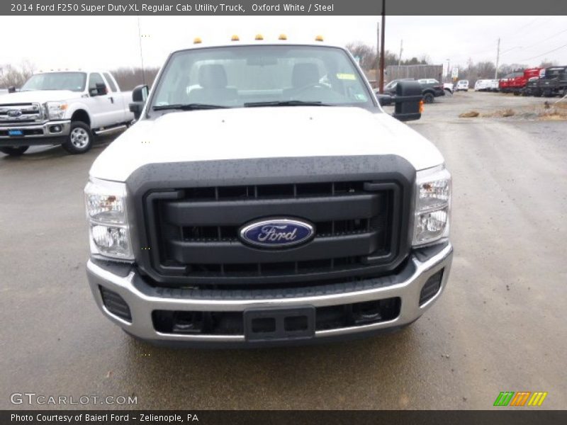 Oxford White / Steel 2014 Ford F250 Super Duty XL Regular Cab Utility Truck