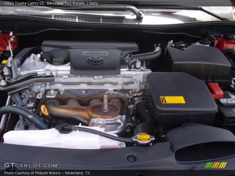  2014 Camry LE Engine - 2.5 Liter DOHC 16-Valve Dual VVT-i 4 Cylinder