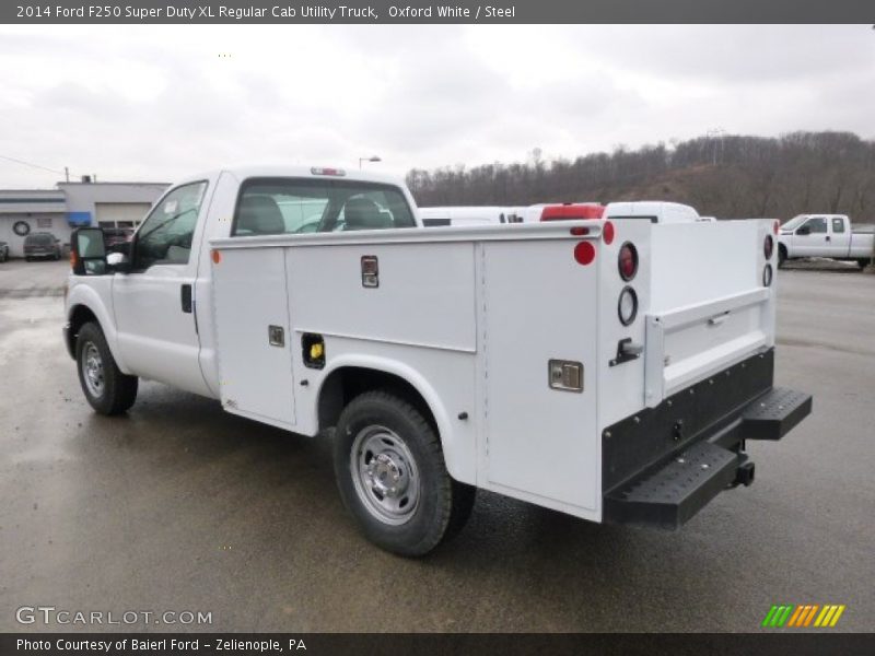 Oxford White / Steel 2014 Ford F250 Super Duty XL Regular Cab Utility Truck