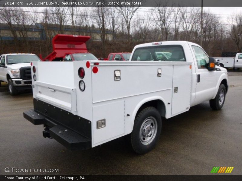 Oxford White / Steel 2014 Ford F250 Super Duty XL Regular Cab Utility Truck