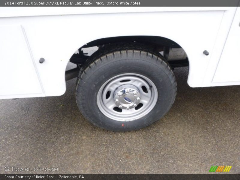 Oxford White / Steel 2014 Ford F250 Super Duty XL Regular Cab Utility Truck