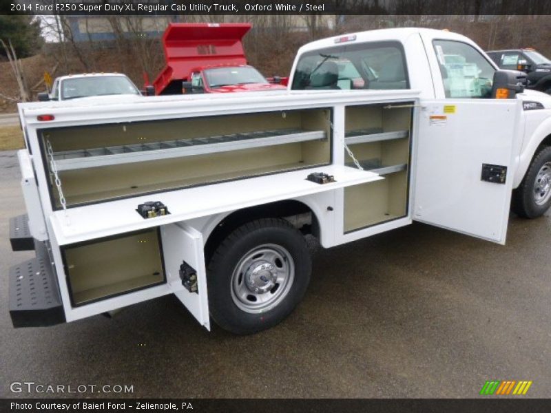 Oxford White / Steel 2014 Ford F250 Super Duty XL Regular Cab Utility Truck