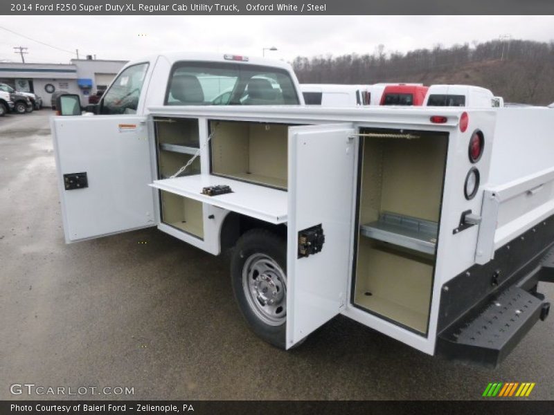 Oxford White / Steel 2014 Ford F250 Super Duty XL Regular Cab Utility Truck