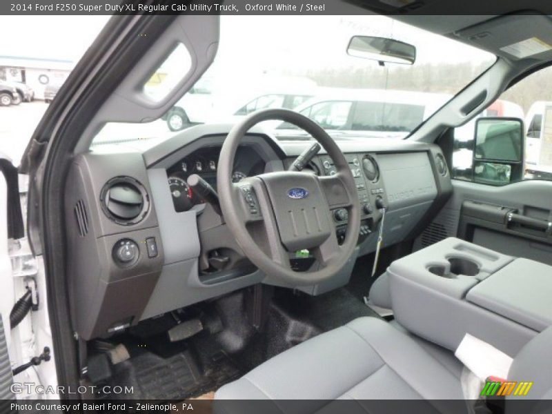 Oxford White / Steel 2014 Ford F250 Super Duty XL Regular Cab Utility Truck