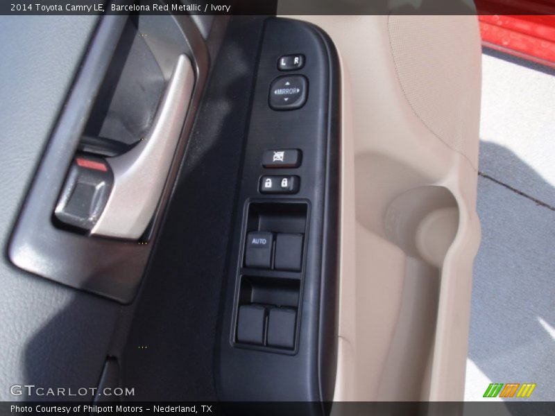 Barcelona Red Metallic / Ivory 2014 Toyota Camry LE