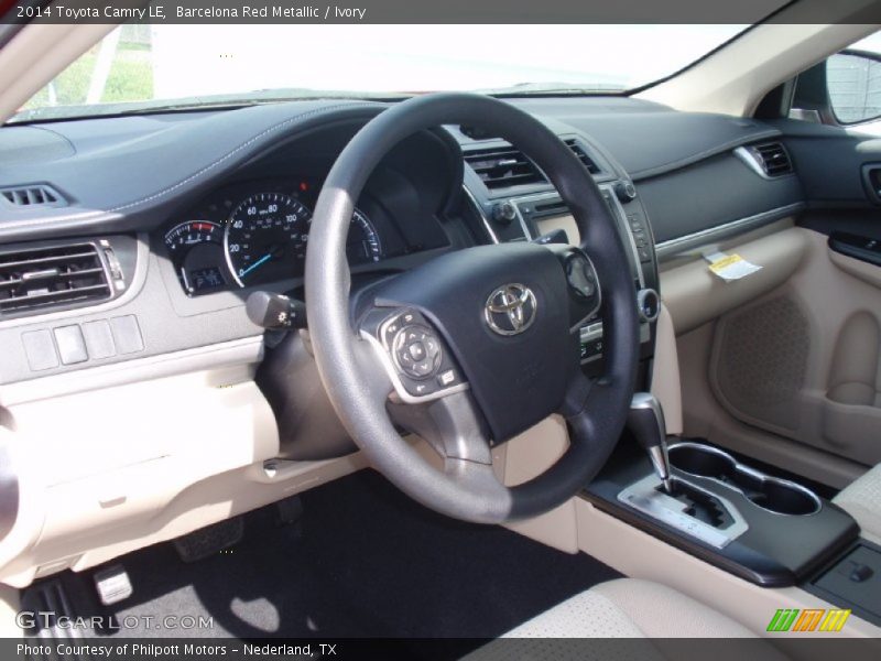  2014 Camry LE Ivory Interior