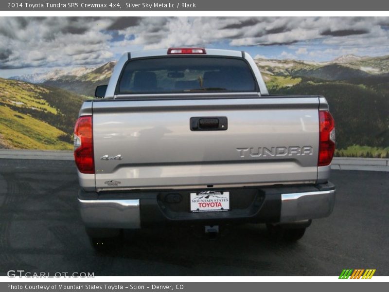 Silver Sky Metallic / Black 2014 Toyota Tundra SR5 Crewmax 4x4