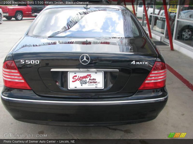 Black / Charcoal 2006 Mercedes-Benz S 500 4Matic Sedan