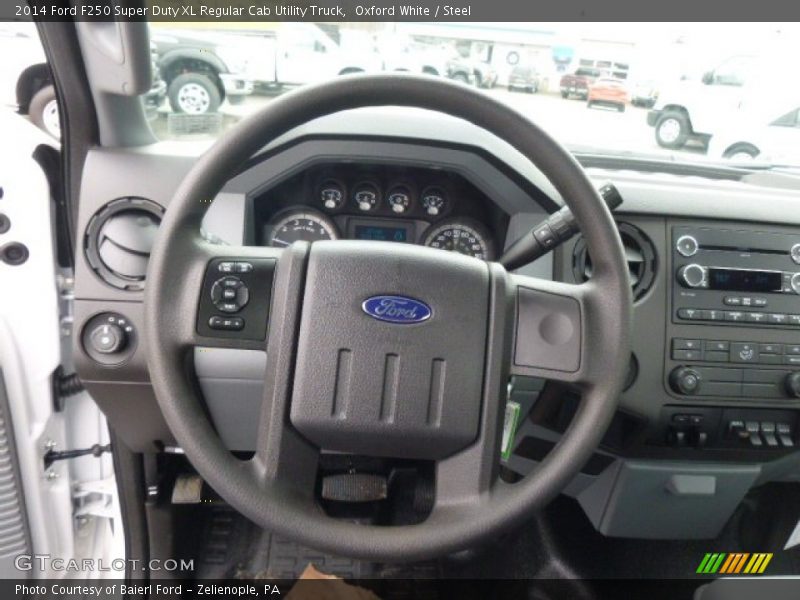 Oxford White / Steel 2014 Ford F250 Super Duty XL Regular Cab Utility Truck