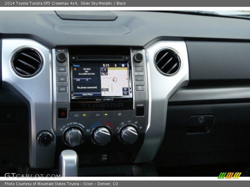 Silver Sky Metallic / Black 2014 Toyota Tundra SR5 Crewmax 4x4