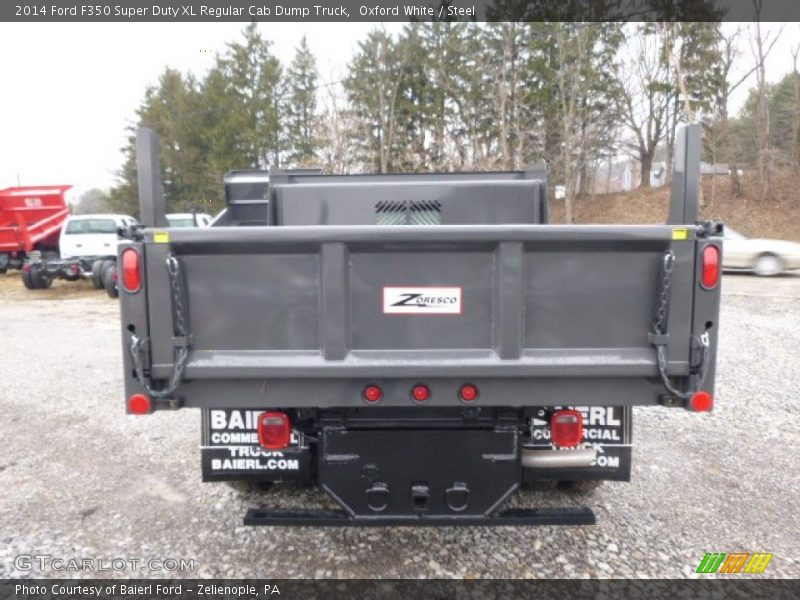 Oxford White / Steel 2014 Ford F350 Super Duty XL Regular Cab Dump Truck