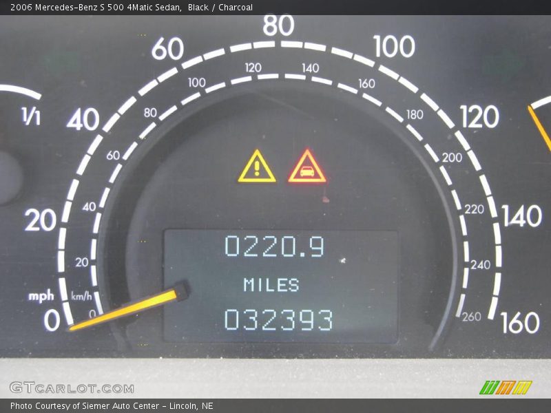 Black / Charcoal 2006 Mercedes-Benz S 500 4Matic Sedan